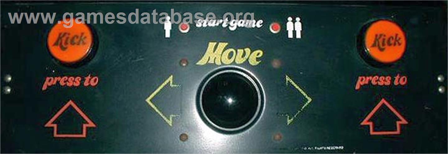 Kickman - Arcade - Artwork - Control Panel