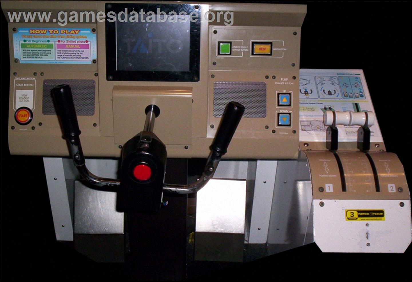 Landing High Japan - Arcade - Artwork - Control Panel