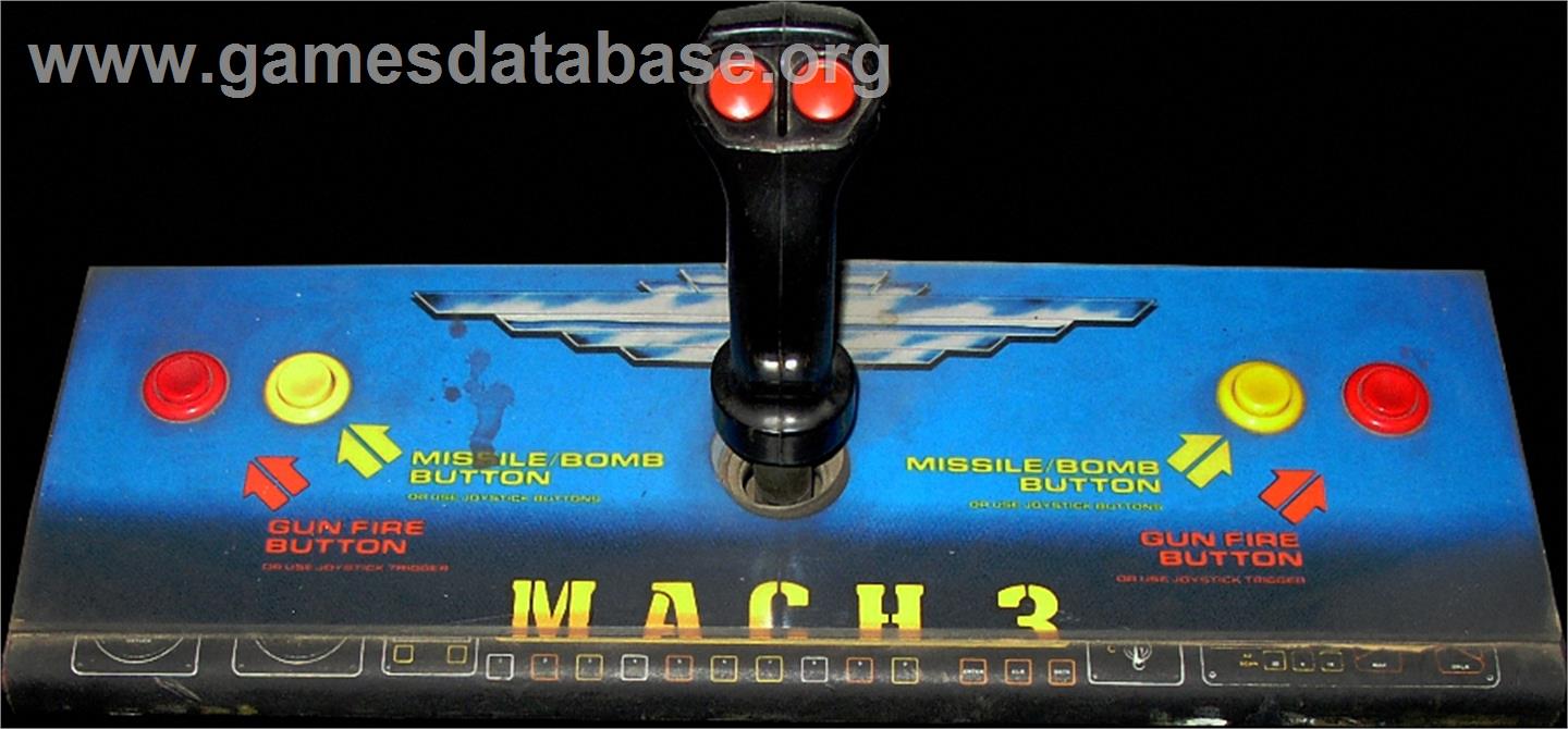 M.A.C.H. 3 - Arcade - Artwork - Control Panel