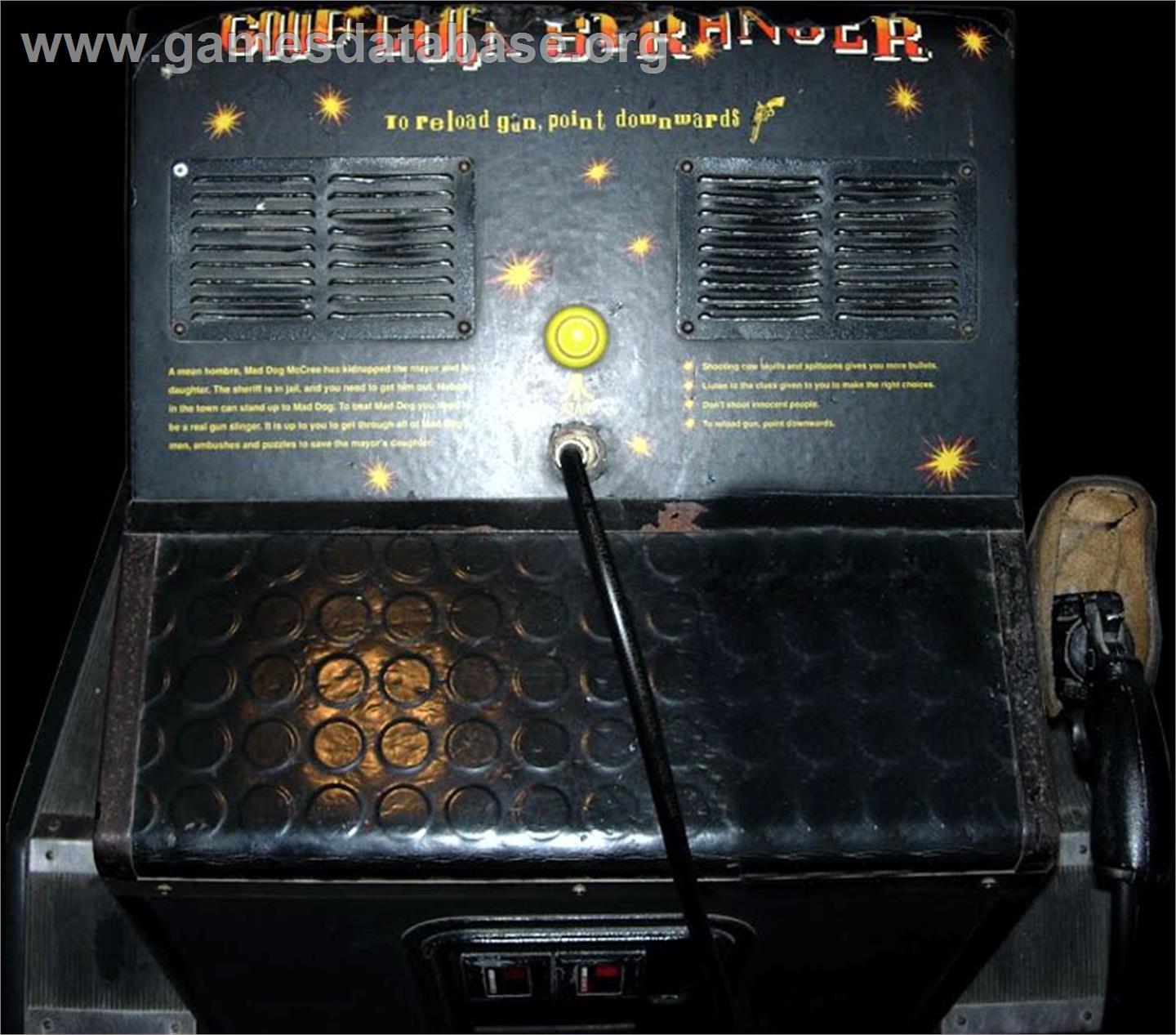 Mad Dog McCree v2.03 board rev.B - Arcade - Artwork - Control Panel
