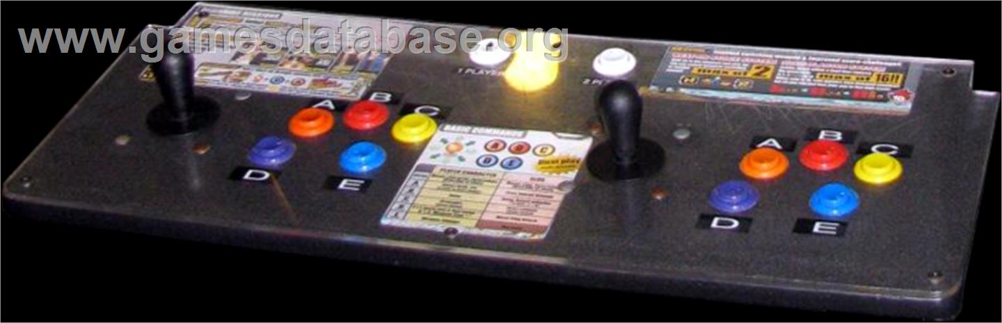 Metal Slug 6 - Arcade - Artwork - Control Panel