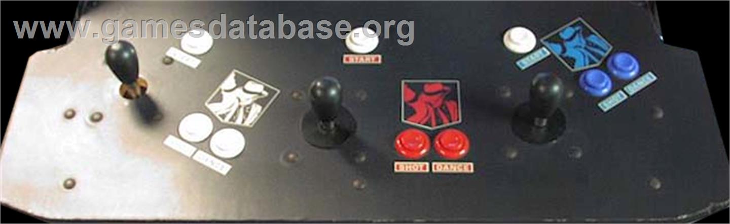 Michael Jackson's Moonwalker - Arcade - Artwork - Control Panel
