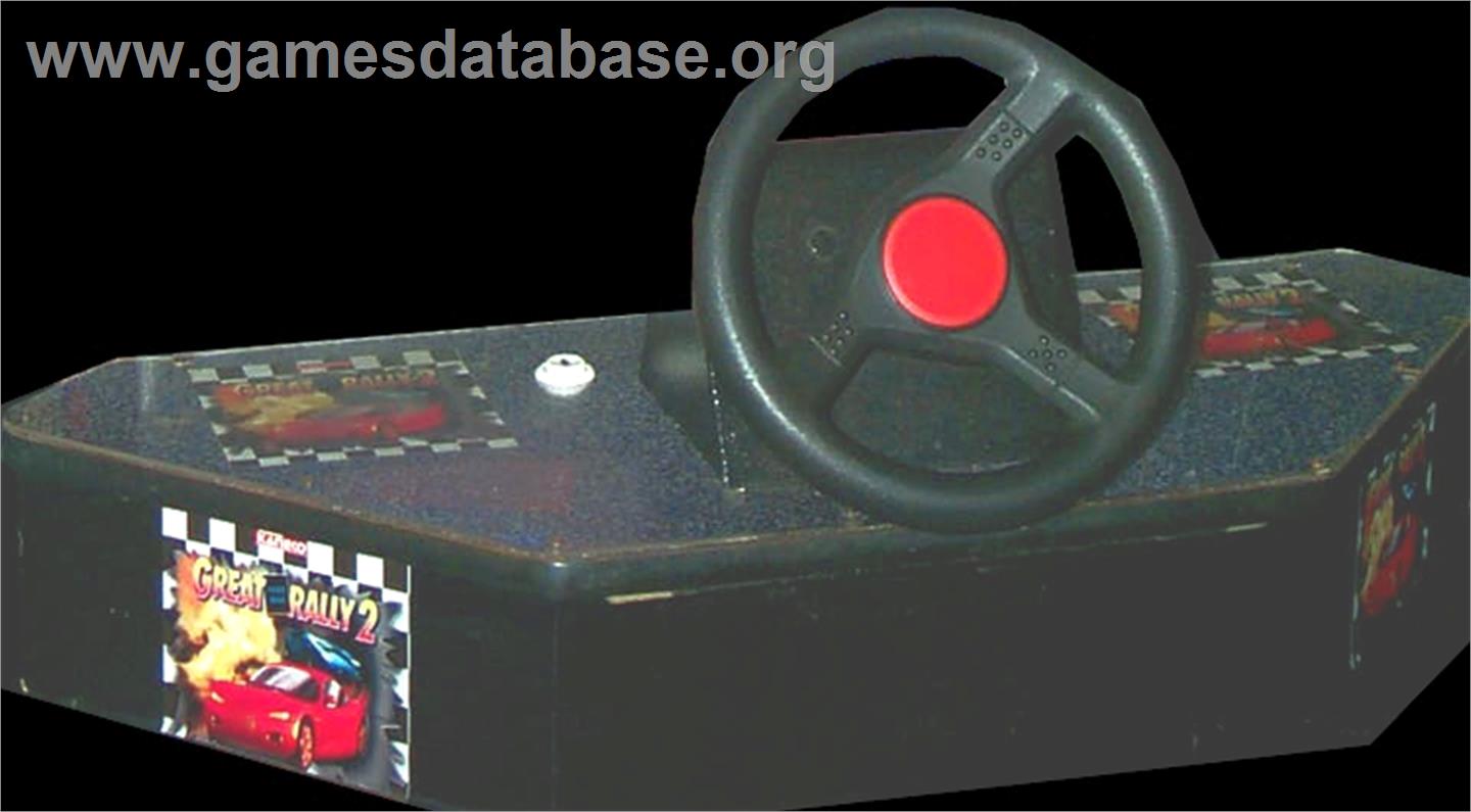 Mille Miglia 2: Great 1000 Miles Rally - Arcade - Artwork - Control Panel