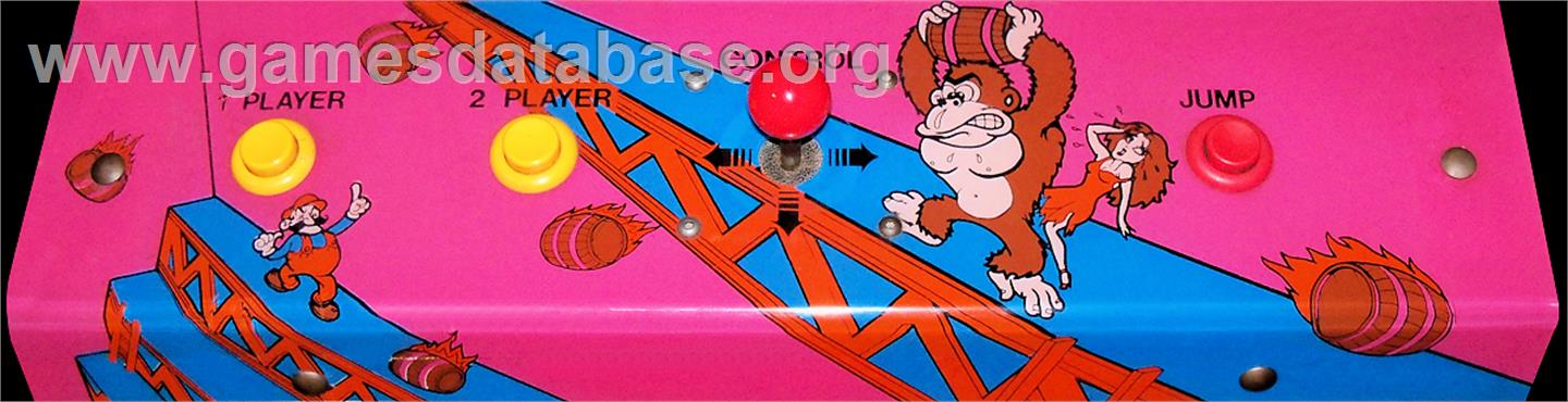 Monkey Donkey - Arcade - Artwork - Control Panel