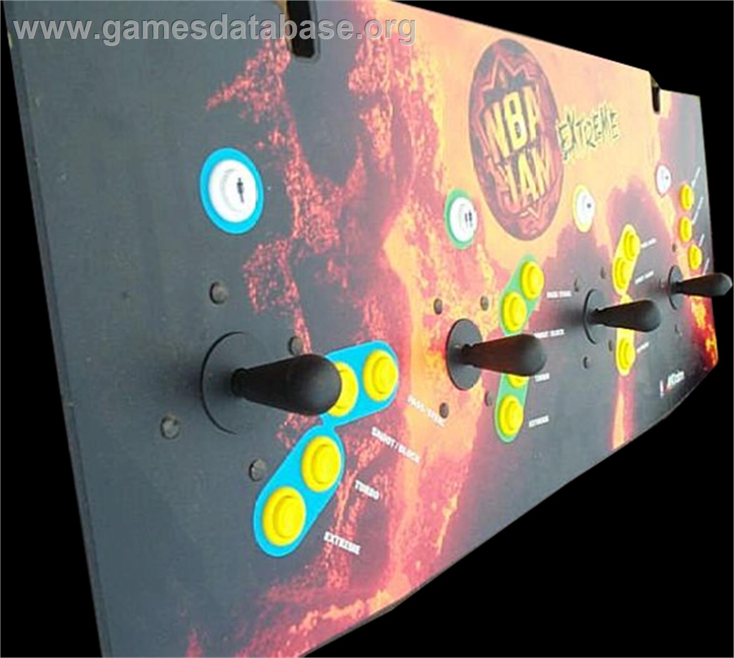 NBA Jam Extreme - Arcade - Artwork - Control Panel
