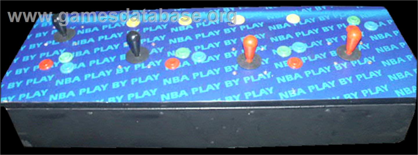 NBA Play By Play - Arcade - Artwork - Control Panel