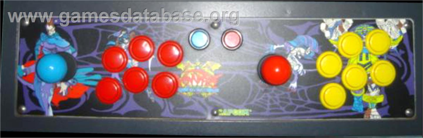 Night Warriors: Darkstalkers' Revenge - Arcade - Artwork - Control Panel