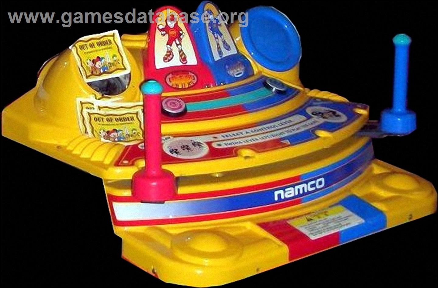 Panic Park - Arcade - Artwork - Control Panel