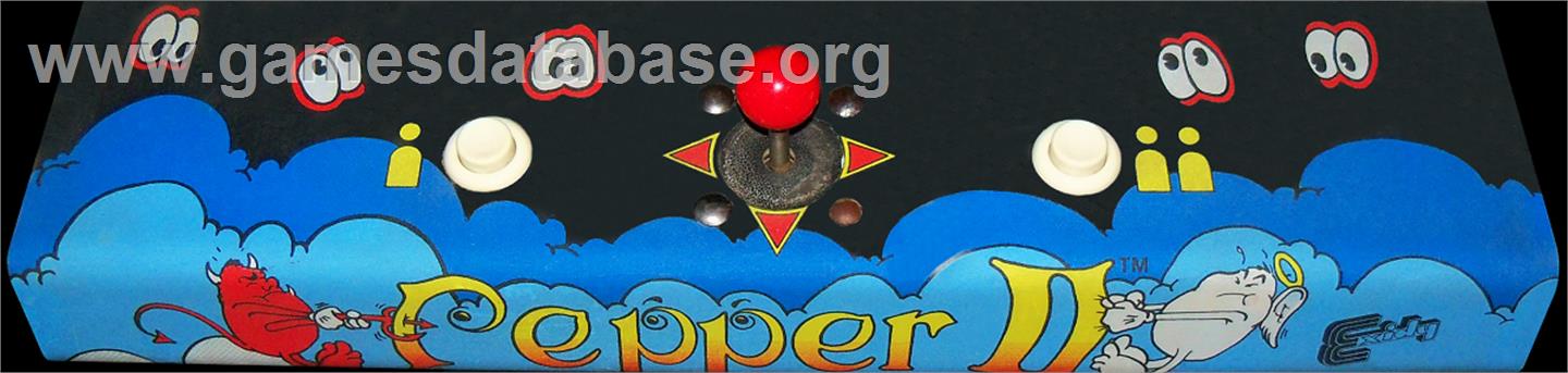 Pepper II - Arcade - Artwork - Control Panel