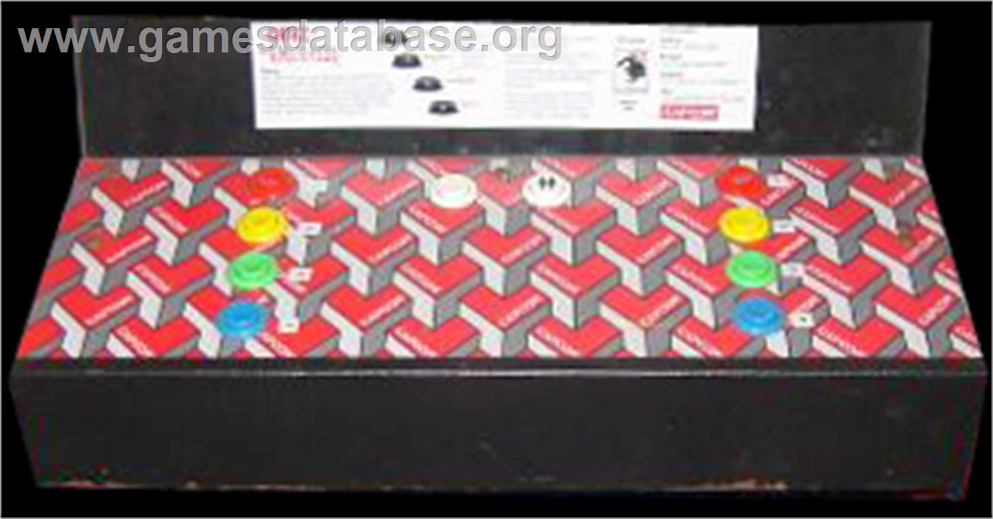 Quiz & Dragons: Capcom Quiz Game - Arcade - Artwork - Control Panel