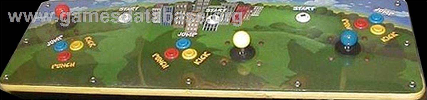 Rampage: World Tour - Arcade - Artwork - Control Panel