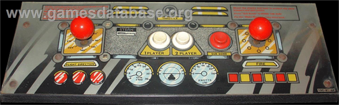 Rescue - Arcade - Artwork - Control Panel