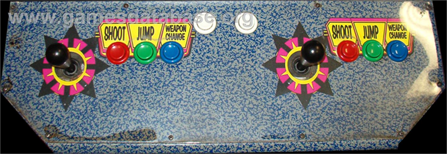 Rockman 2: The Power Fighters - Arcade - Artwork - Control Panel