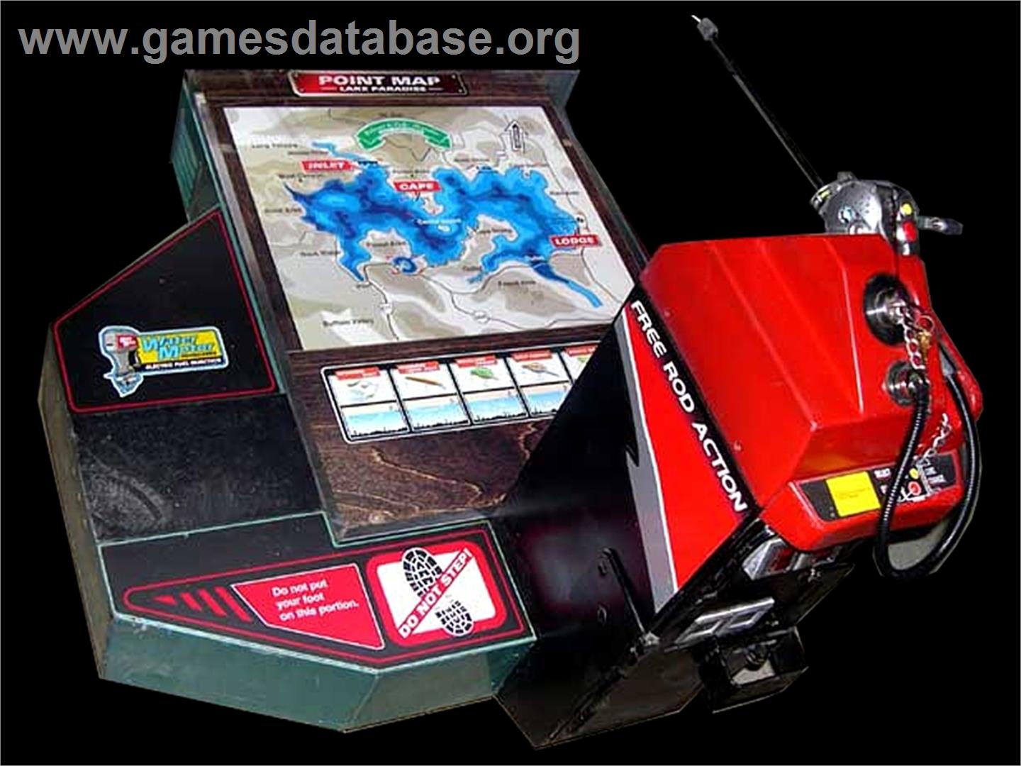 Sega Bass Fishing - Arcade - Artwork - Control Panel