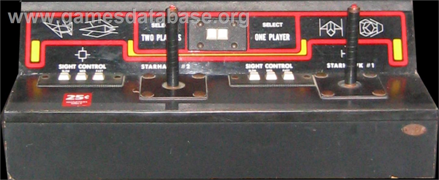 Star Hawk - Arcade - Artwork - Control Panel