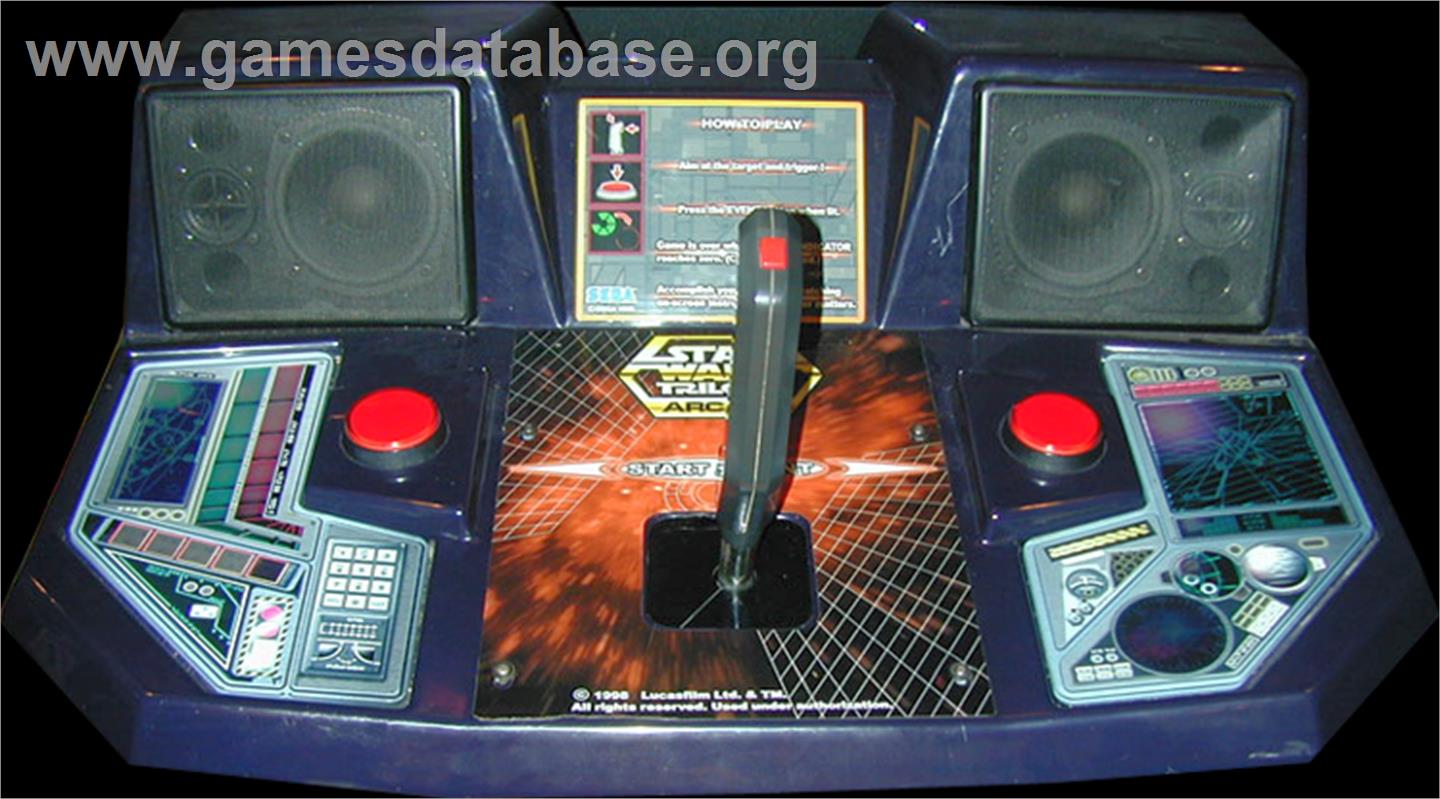 Star Wars Trilogy - Arcade - Artwork - Control Panel