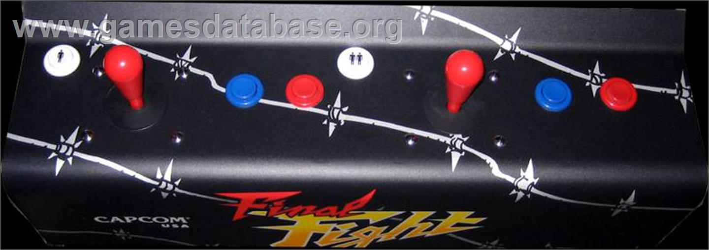 Street Smart / Final Fight - Arcade - Artwork - Control Panel