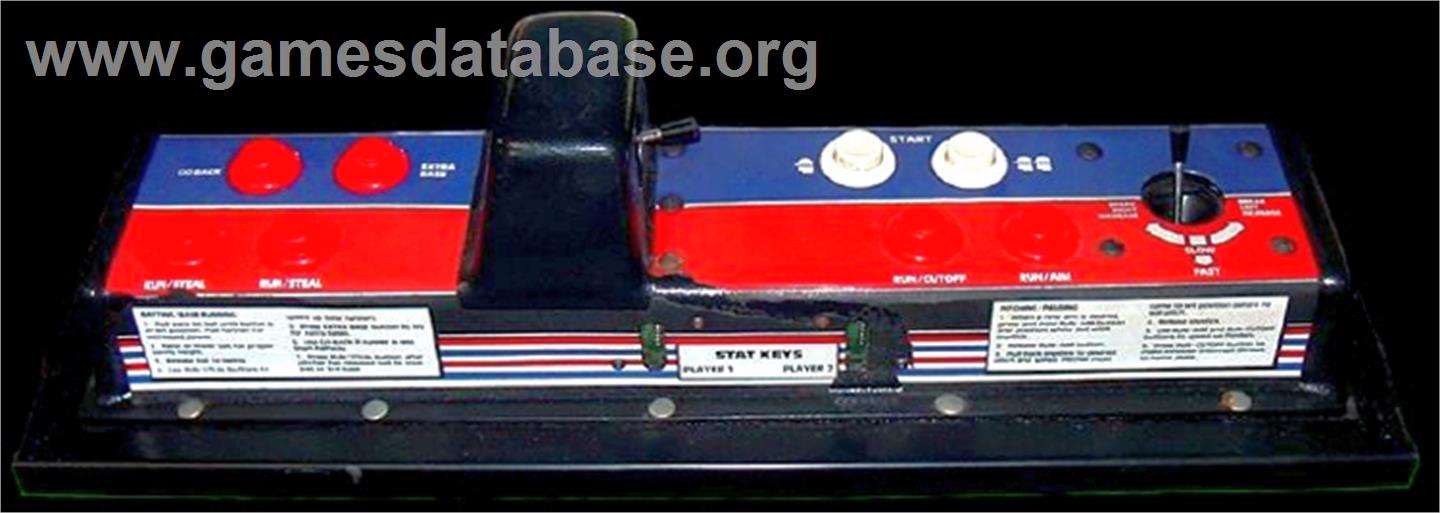 Strike Zone Baseball - Arcade - Artwork - Control Panel