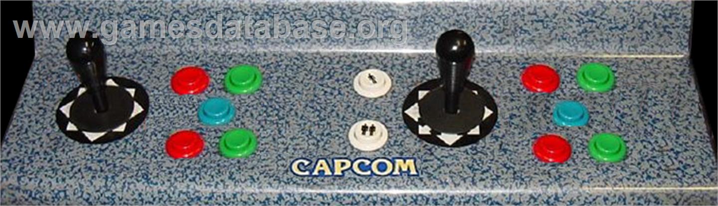 Super Muscle Bomber: The International Blowout - Arcade - Artwork - Control Panel