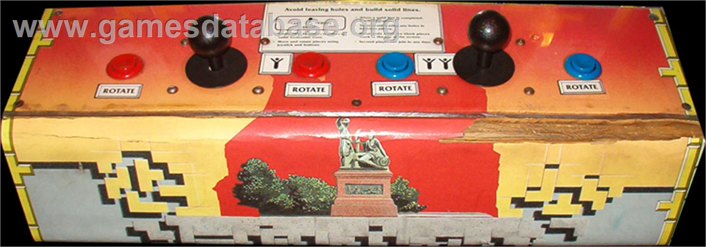 Tetris - Arcade - Artwork - Control Panel