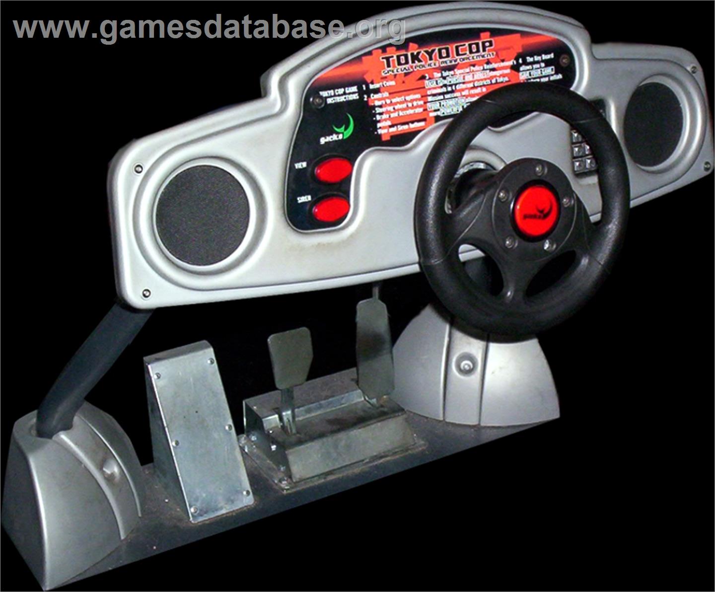 Tokyo Cop - Arcade - Artwork - Control Panel