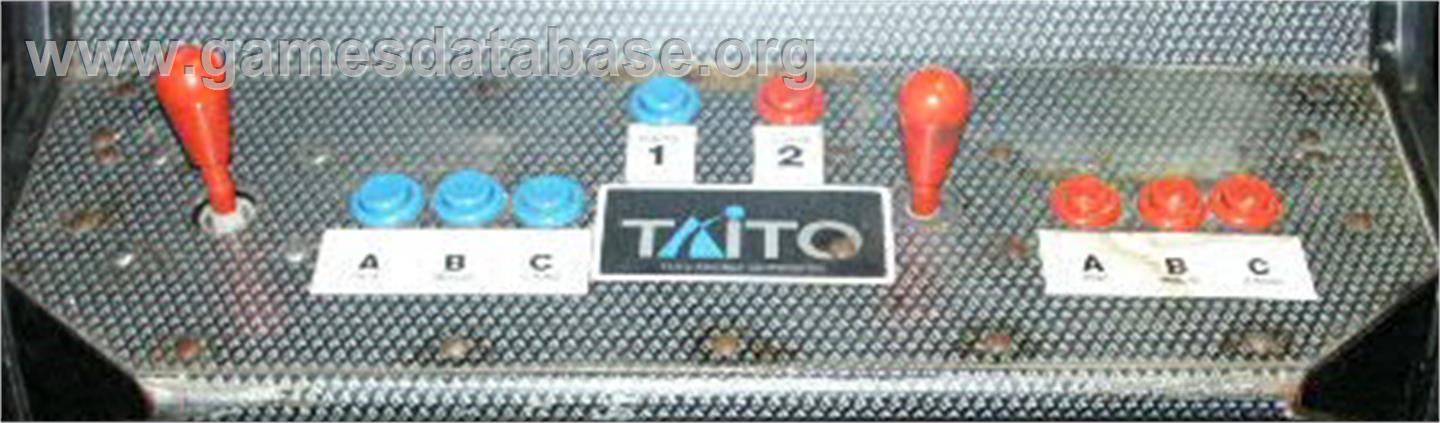 Top Ranking Stars - Arcade - Artwork - Control Panel