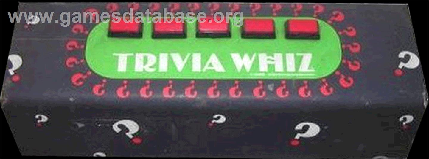 Trivia ? Whiz - Arcade - Artwork - Control Panel