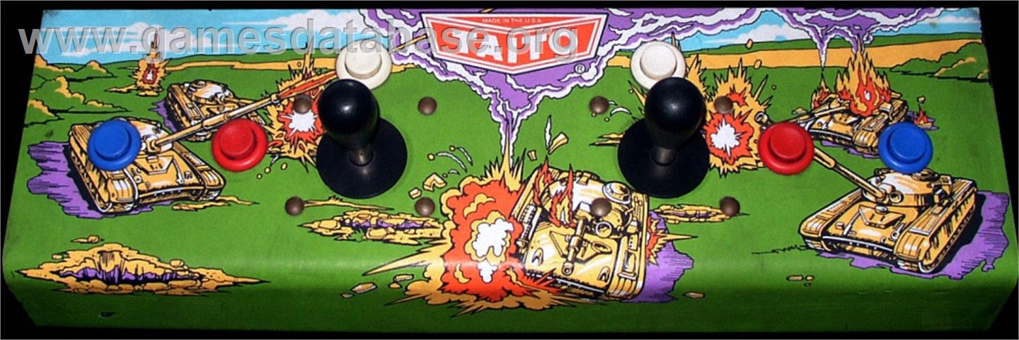 Twin Eagle - Revenge Joe's Brother - Arcade - Artwork - Control Panel