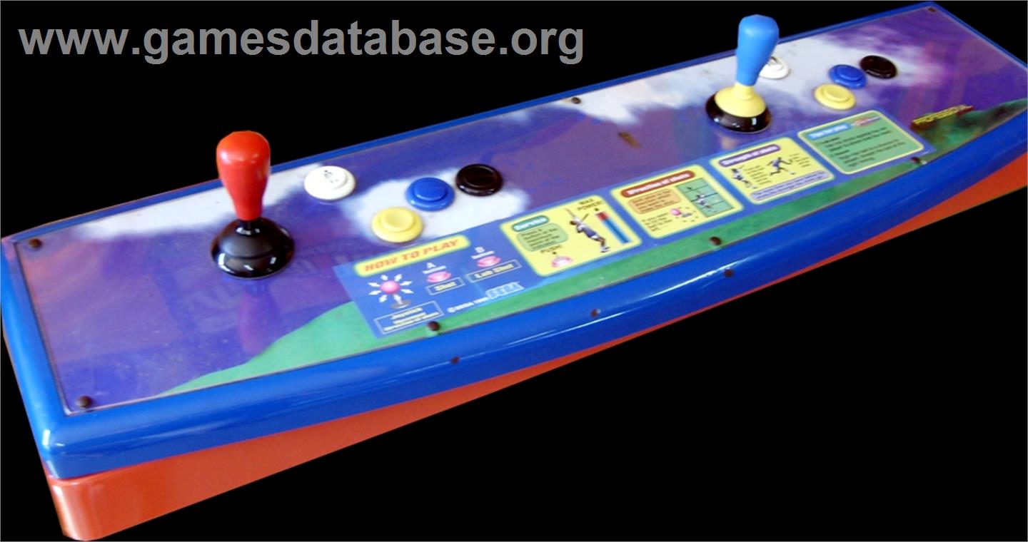 Virtua Tennis - Arcade - Artwork - Control Panel