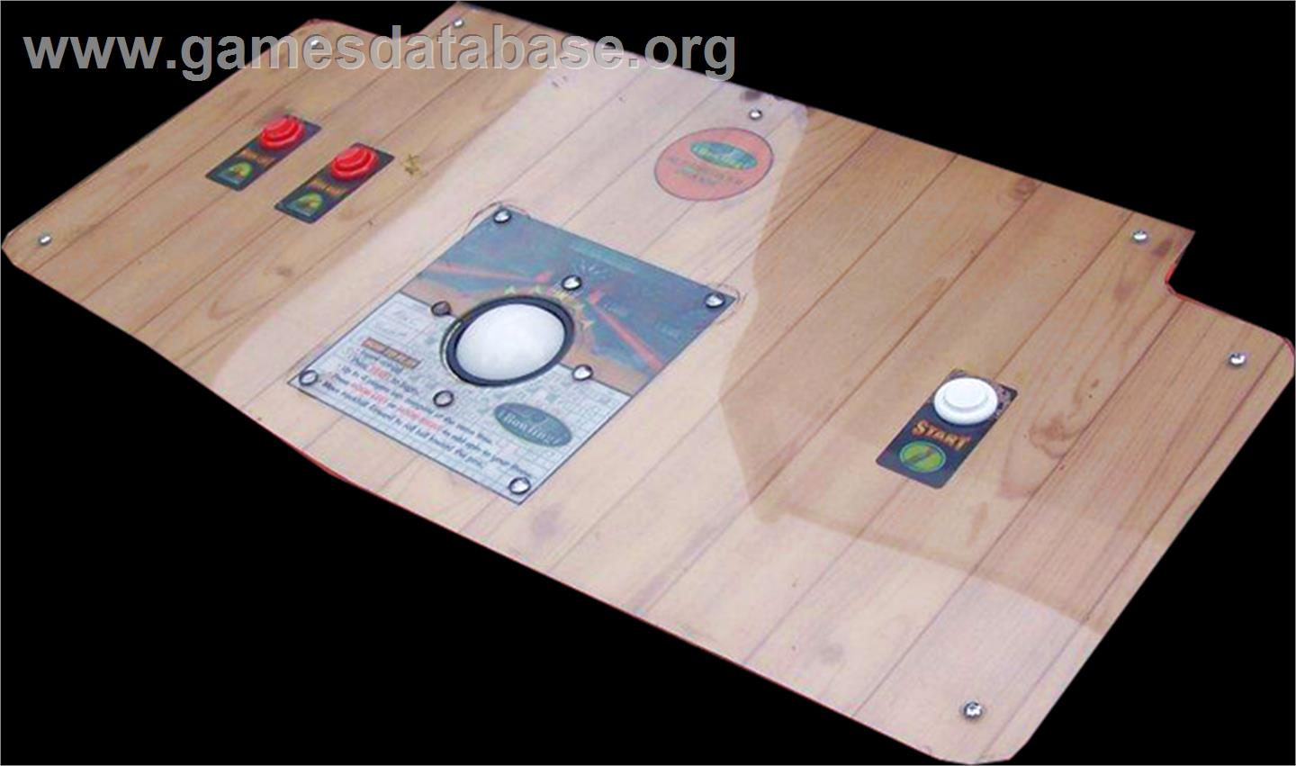 World Class Bowling - Arcade - Artwork - Control Panel
