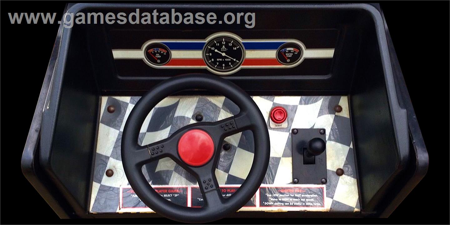 World Rally - Arcade - Artwork - Control Panel