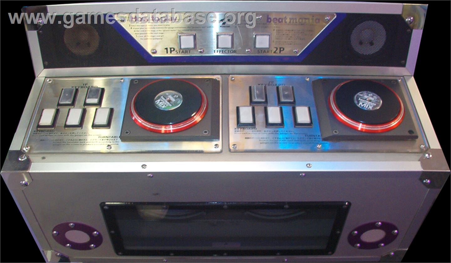 beatmania - Arcade - Artwork - Control Panel