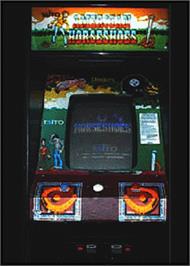 Arcade Cabinet for American Horseshoes.