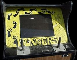 Arcade Cabinet for Bigfoot Bonkers.