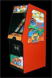 Arcade Cabinet for Bump 'n' Jump.