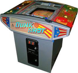 Arcade Cabinet for Dunk Shot.