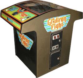 Arcade Cabinet for Gridiron Fight.