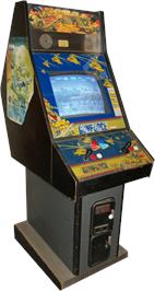 Arcade Cabinet for Gunforce - Battle Fire Engulfed Terror Island.