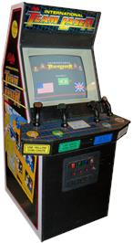Arcade Cabinet for International Team Laser.