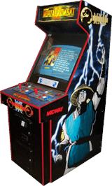 Arcade Cabinet for Mortal Kombat II.