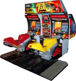 Arcade Cabinet for Motor Raid.