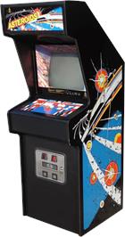 Arcade Cabinet for Space Rocks.