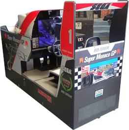 Arcade Cabinet for Super Monaco GP.