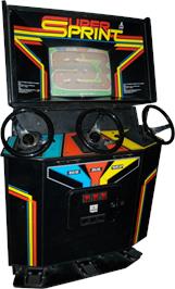 Arcade Cabinet for Super Sprint.