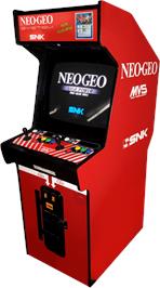 Arcade Cabinet for World Heroes 2 Jet.