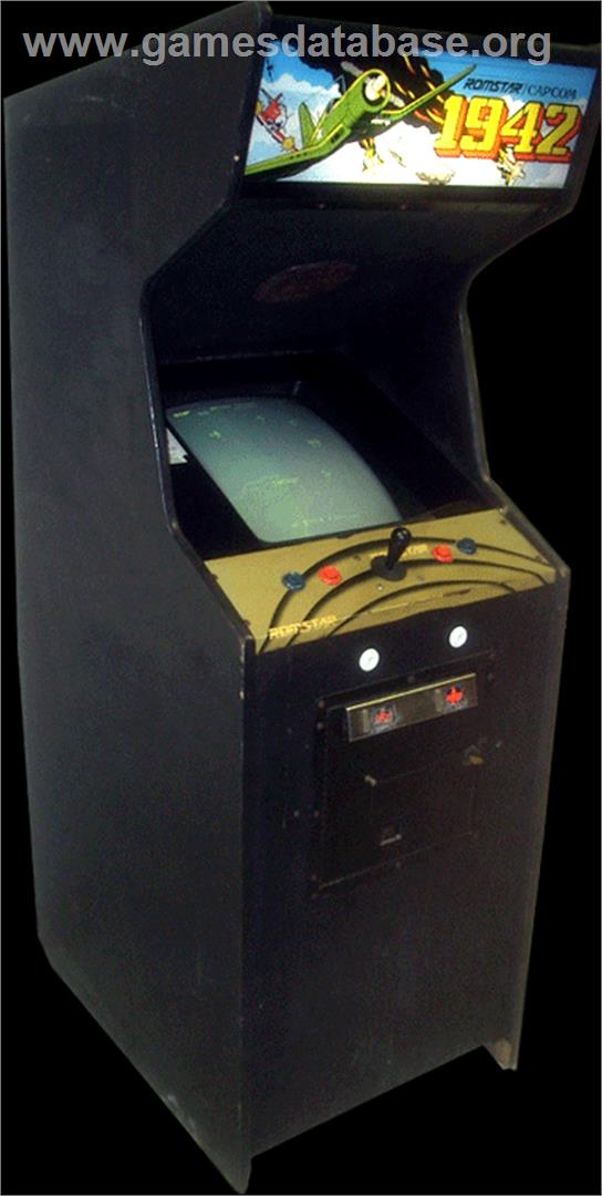 1942 - Arcade - Artwork - Cabinet