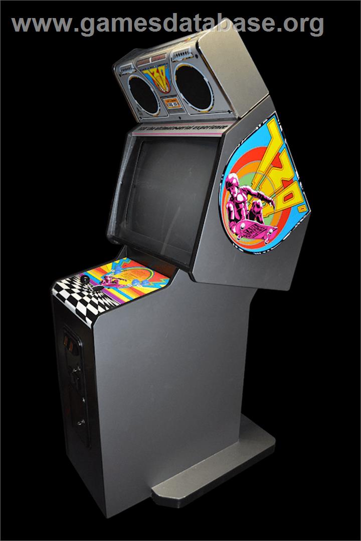 720 Degrees - Arcade - Artwork - Cabinet