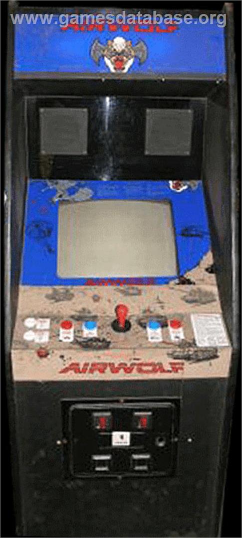 Airwolf - Arcade - Artwork - Cabinet