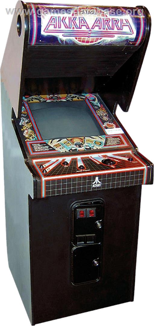 Akka Arrh - Arcade - Artwork - Cabinet
