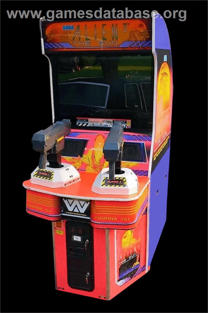 Alien3: The Gun - Arcade - Artwork - Cabinet